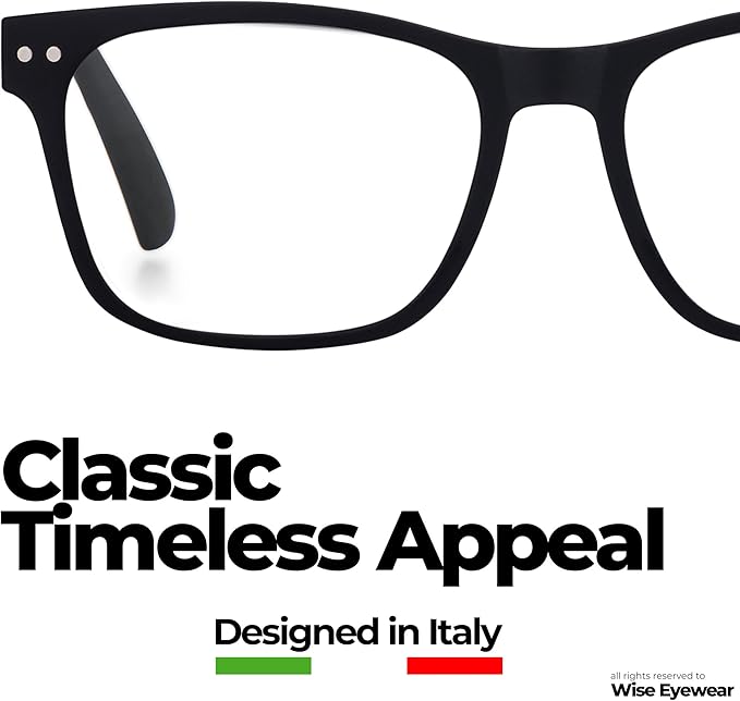 2 Pack Bulk Multi Focus 3 Power Progressive Reading Glasses - No Line Black, 3.00 x