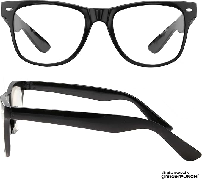 2 Pack High Magnification Reading Glasses Strong Power Readers - Black/+4.50