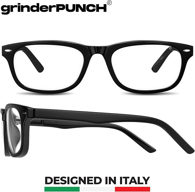 High Magnification Power Readers Slim Reading Glasses (Black/4.50)