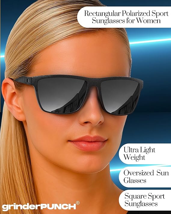 Polarized Lightweight Sunglasses for Men - 2 Pack