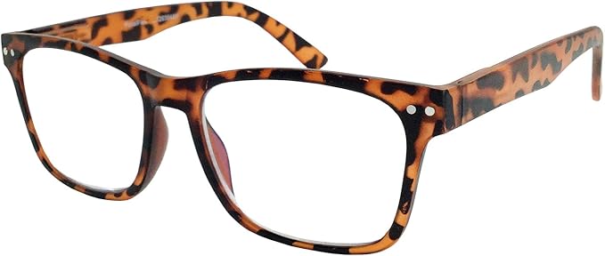 2 Pack Bulk Multi Focus 3 Power Progressive Reading Glasses - No Line Tortoise 1.00 - 3.50