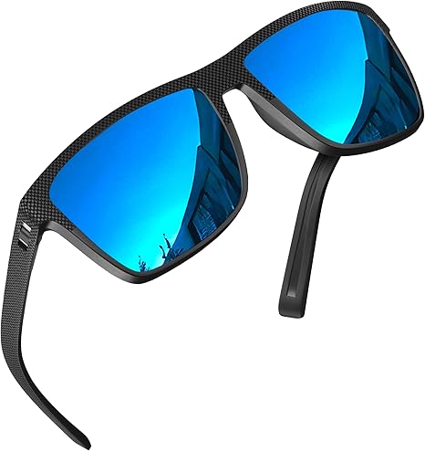 Square Polarized Sunglasses for Men and Women(Blue)