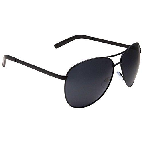 grinderPUNCH XL Extra Large Aviator Sunglasses 148mm Dark Lenses