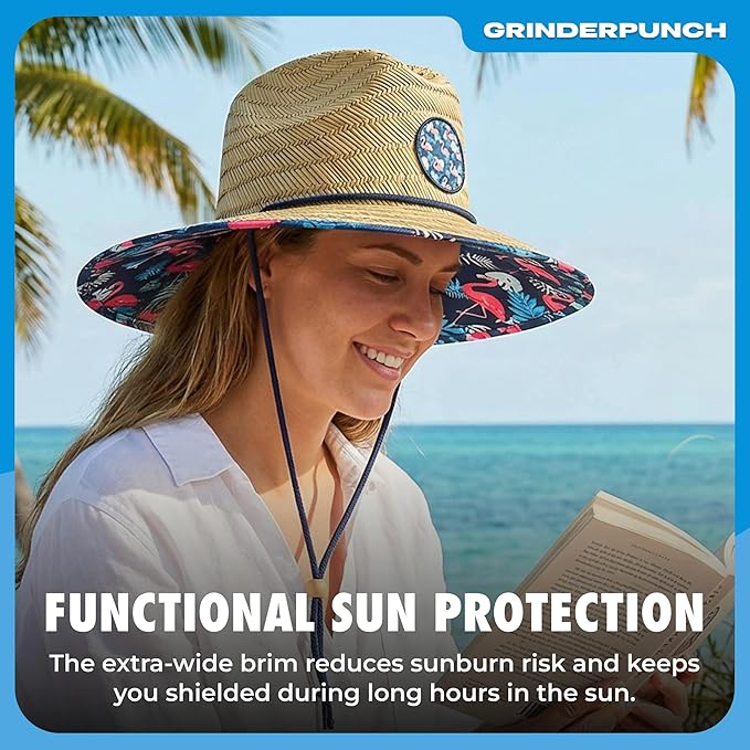 Straw Hat for Women and Men American Flag USA Patriotic Straw Hat for Women Men Straw Beach Hat for Men