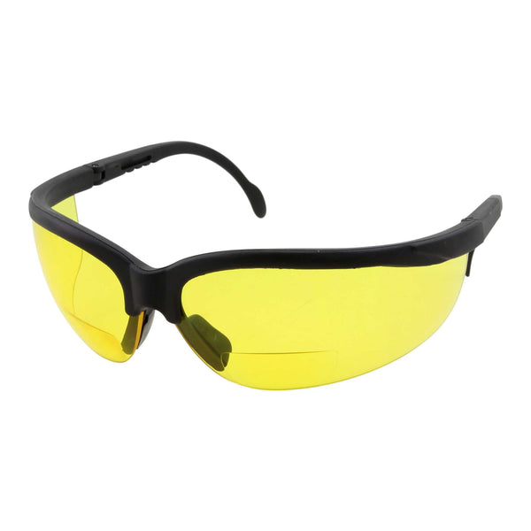 Bifocal Safety Reading Sunglasses I Yellow Driving Night Vision Glasses - grinderPUNCH