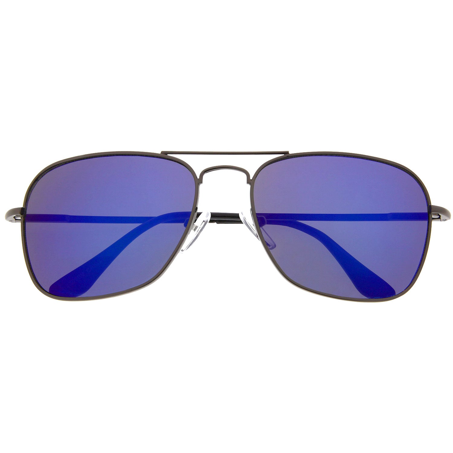 Rectangular Driving Mirror Lens Sunglasses - grinderPUNCH