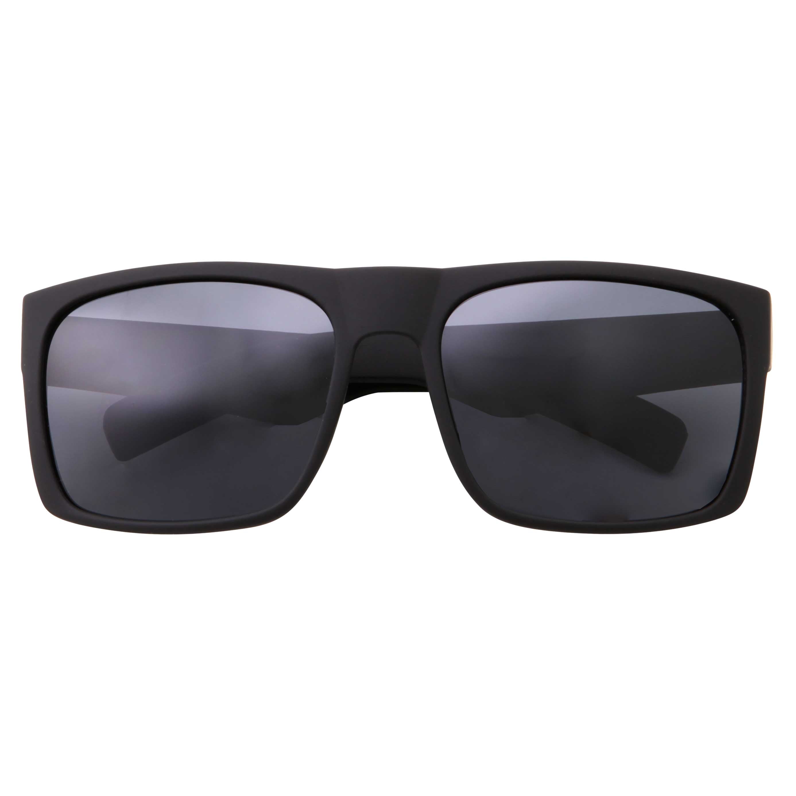 grinderPUNCH XL Men's Big Wide Frame Black Sunglasses - Extra Large Square  148mm