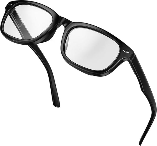 High Magnification Power Readers Slim Reading Glasses (Black/5.00)