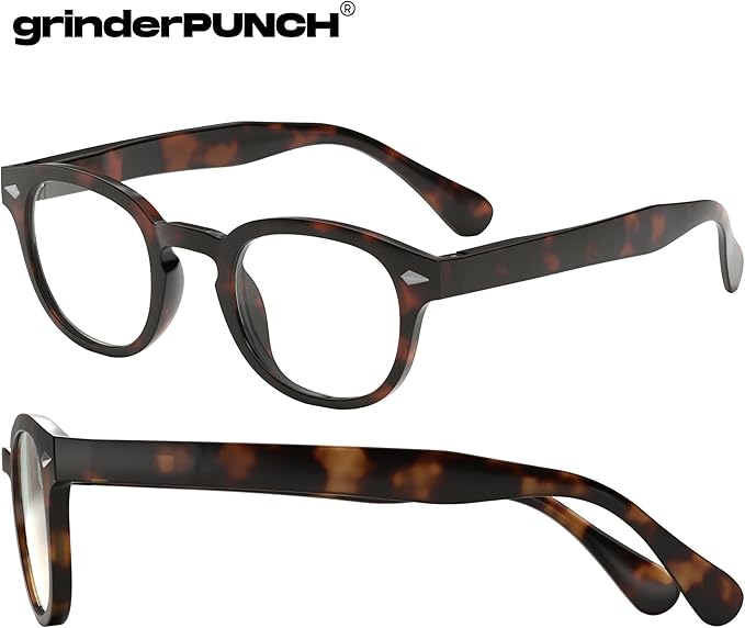 Classic Reading Glasses for Women and Men Tortoise 1.00 x