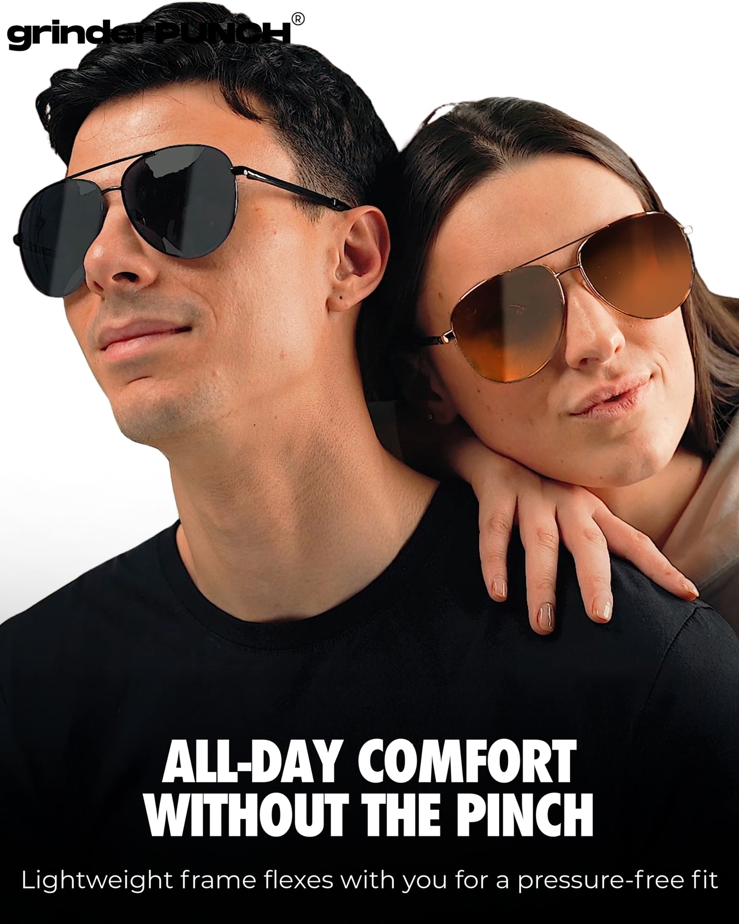 Big XL Wide Frame Extra Large Aviator Sunglasses (Gold - Gradient Lens)