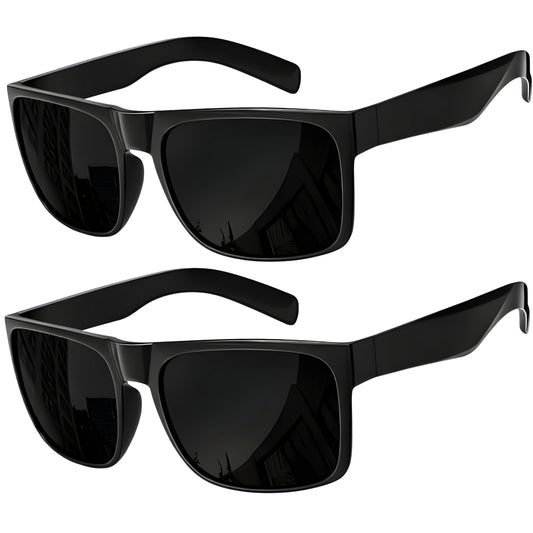 grinderPUNCH Mens Oversized Sunglasses XL Big Head Fit Extra Wide Frame Sunglasses for Men Big Heads XXL Large Wide Shades - grinderPUNCH