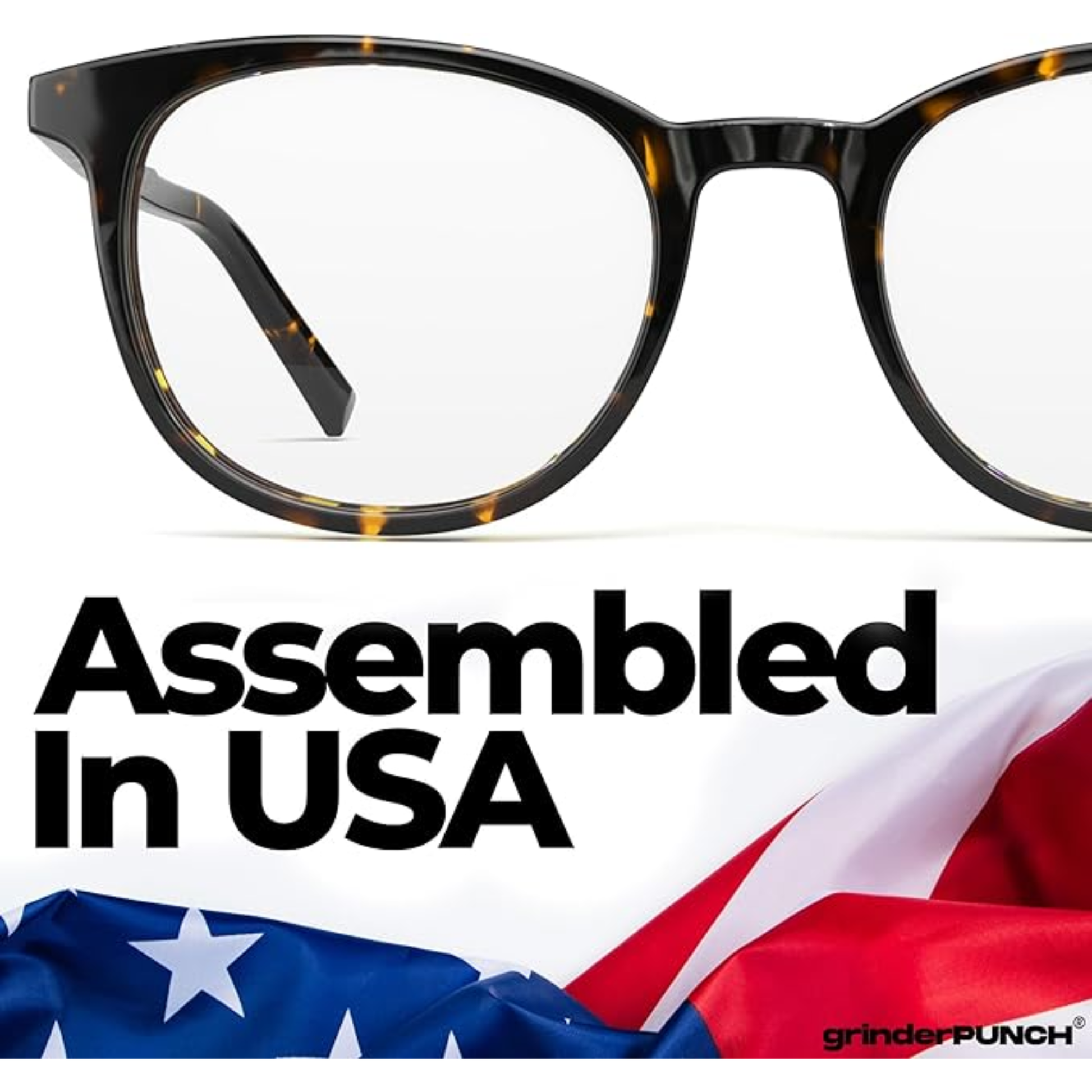 Classic Reading Glasses for Women and Men Blue Light Blocking Readers Stylish Readers with Spring Loaded Hinges 2 Pack - grinderPUNCH