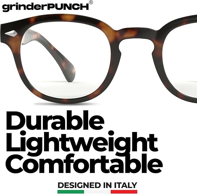Classic Reading Glasses for Women and Men Tortoise 1.00 x