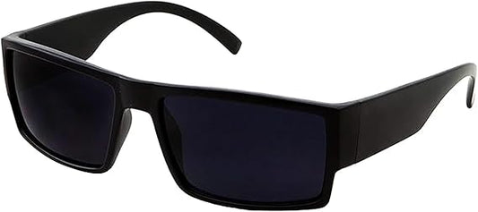 Men's Black Super Dark Lens Gangster Sunglasses Cholo Glasses
