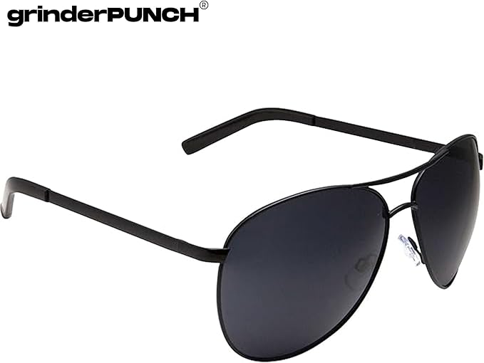 Big XL Wide Frame Extra Large Aviator Sunglasses (Balck)