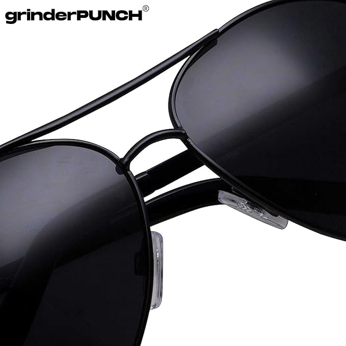 Big XL Wide Frame Extra Large Aviator Sunglasses (Balck)