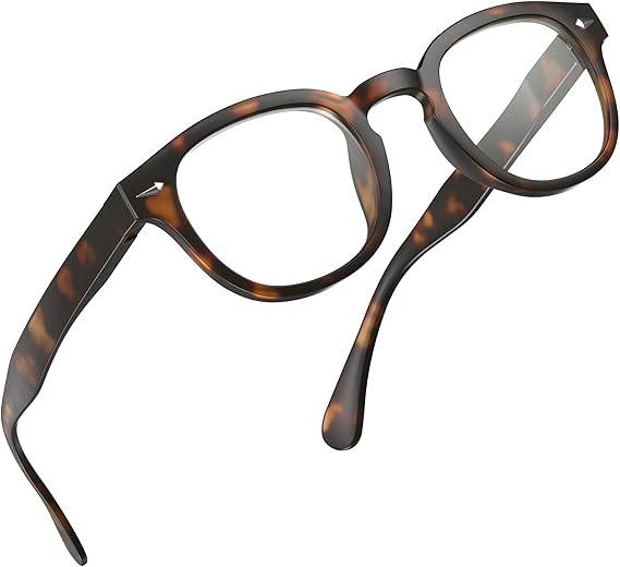 Classic Reading Glasses for Women and Men Tortoise 1.00 x