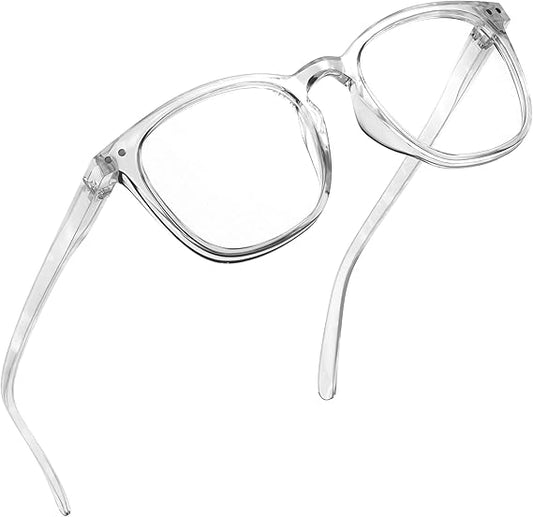 Magnification Strong Power Readers Glasses (White)