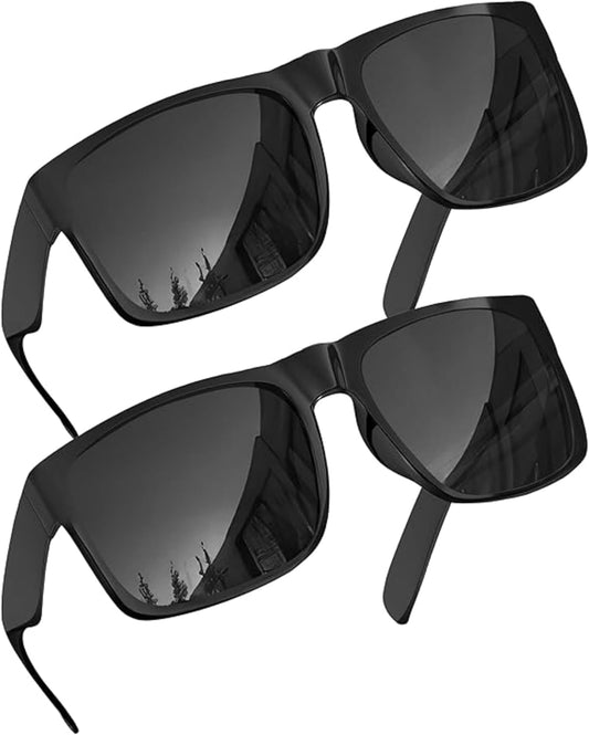 grinderPUNCH Mens Oversized Sunglasses XL Big Head Fit Extra Wide Frame Sunglasses for Men Big Heads XXL Large Wide Shades