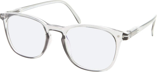grinderPUNCH Blue Light Blocking Glasses – Anti Eyestrain Monitor Eyewear, Unisex Fit, Black & Gray
