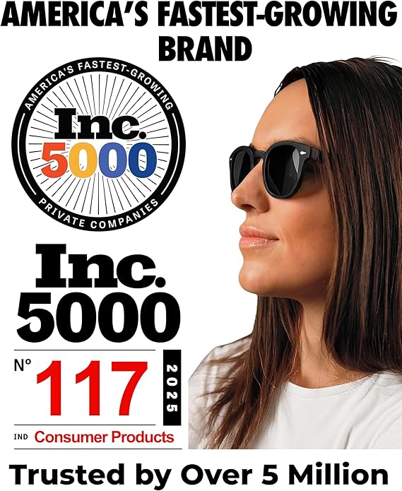 Polarized Round Sunglasses for Women Men Stylish Retro Circle Frame