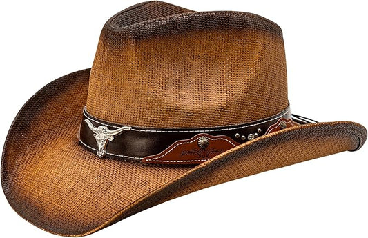 grinderPUNCH American Flag USA Cowboy Hat - Men and Women