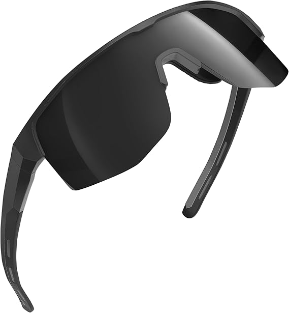 Sports Sunglasses With UV400 Protection (Black)