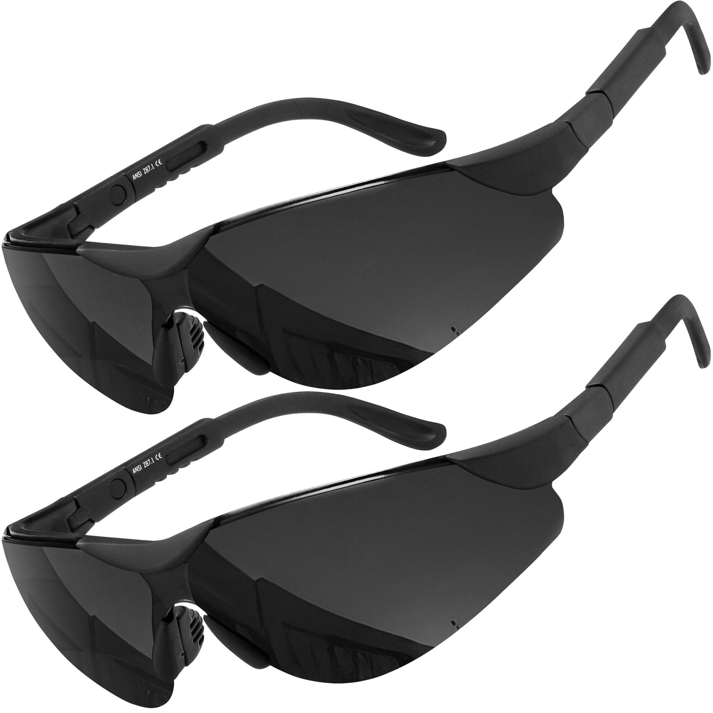 GrinderPUNCH 2 Pares De Gafas De Seguridad ANSI Z87 Resistentes A Los Impactos Bifocales Lentes De Lectura Antideslizantes Envolventes GrinderPUNCH 2 Pares De Gafas De Seguridad ANSI Z87 Resistentes A Los Impactos Bifocales Lentes De Lectura Antideslizantes Envolventes