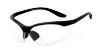 grinderPUNCH Bifocal Safety Glasses Readers ANSI Z87 Impact Resistant Bifocal Diopter Magnifying Reading Glasses +1.5