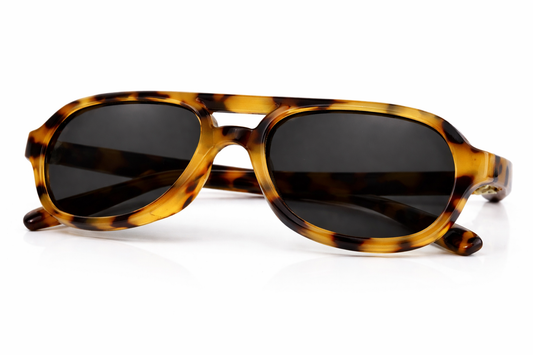 GRINDERPUNCH Polarized Aviator Sunglasses Men Women Retro Vintage Square Pilot Sun Glasses UV400 Protection - grinderPUNCH