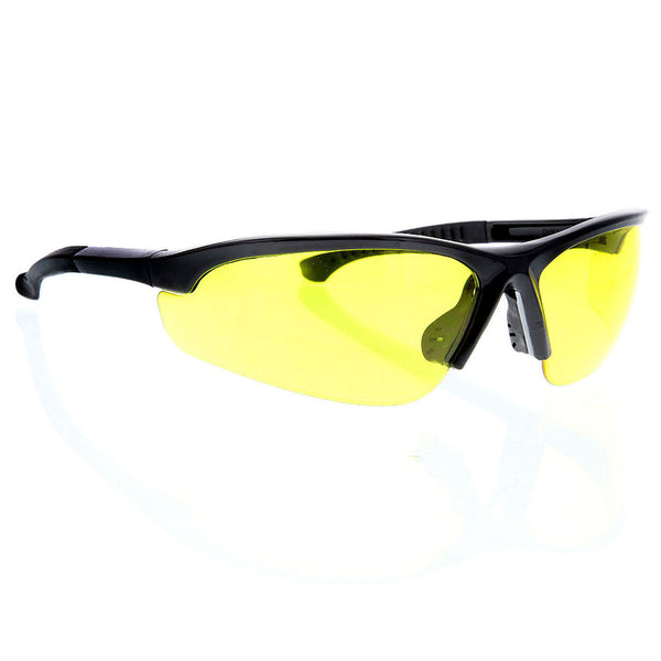 Safety Glasses Yellow Clear Lens Z87+ Protection Sunglasses ANSI Eyewear - grinderPUNCH