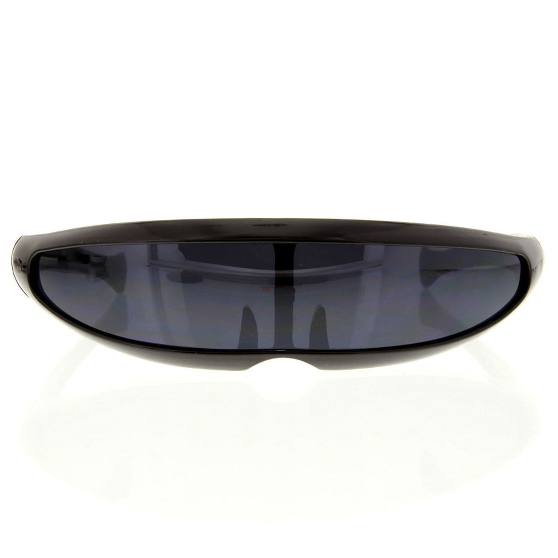 Futuristic Cyclops Party Shield Visor Sunglasses - grinderPUNCH