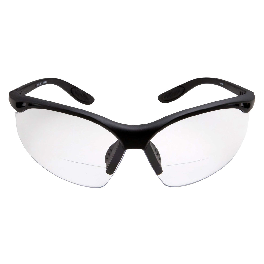 Bifocal Safety Glasses Clear Lens with Reading Corner - grinderPUNCH