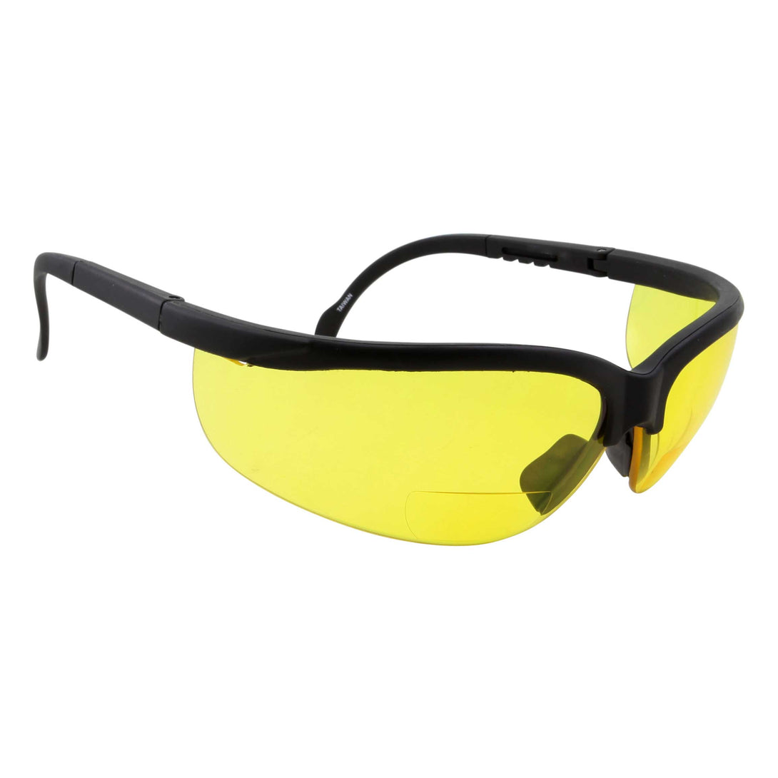 Bifocal Safety Reading Sunglasses I Yellow Driving Night Vision Glasses - grinderPUNCH