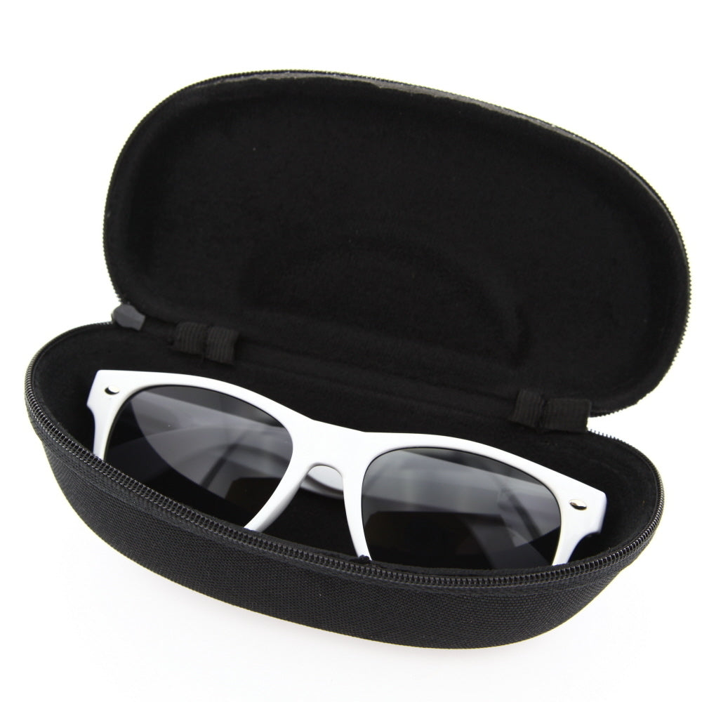 Sunglasses Eyeglasses Eye Glasses Lightweight Case Zipper One Size Fits Most - grinderPUNCH