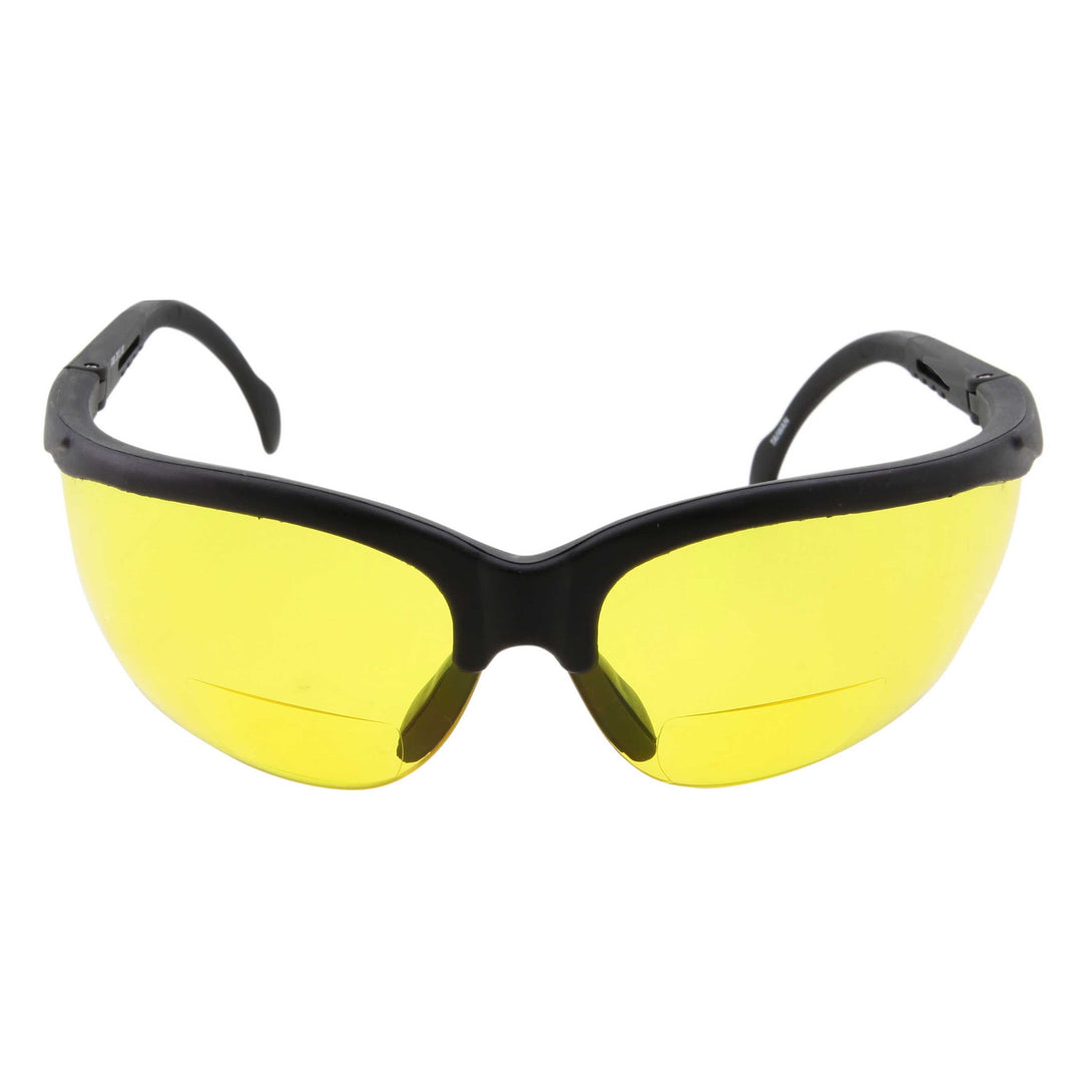 Bifocal Safety Reading Sunglasses I Yellow Driving Night Vision Glasses - grinderPUNCH