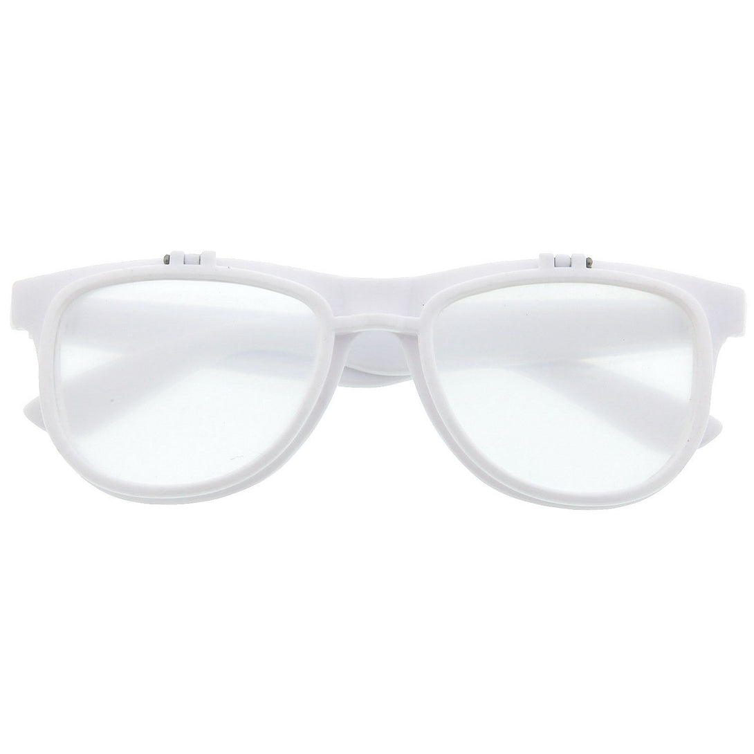 Prism Diffraction Flip Up Fireworks Glasses - grinderPUNCH