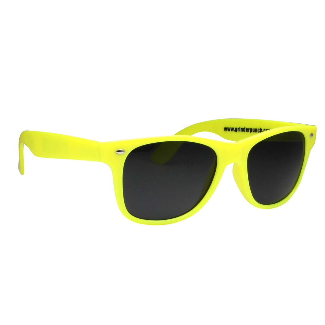 grinderPUNCH Men's Polarized Sunglasses - Flat Matte Frames