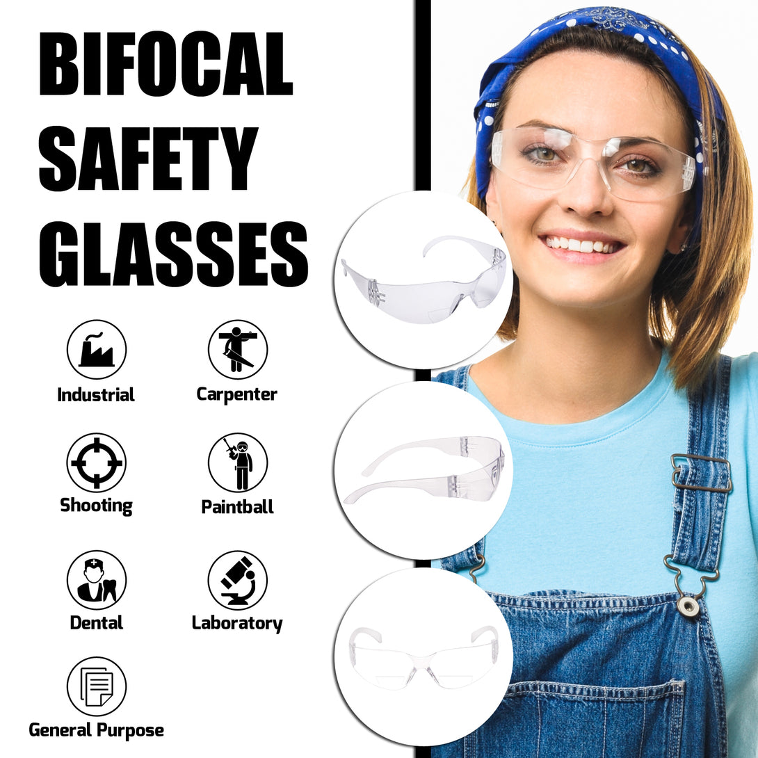 Bifocal Protective Safety Glasses - grinderPUNCH