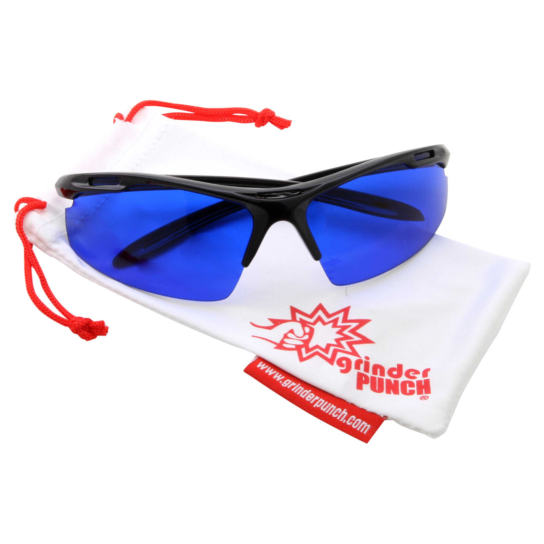 Mens Action Sports Golf Ball Finder Rectangle Sunglasses - grinderPUNCH