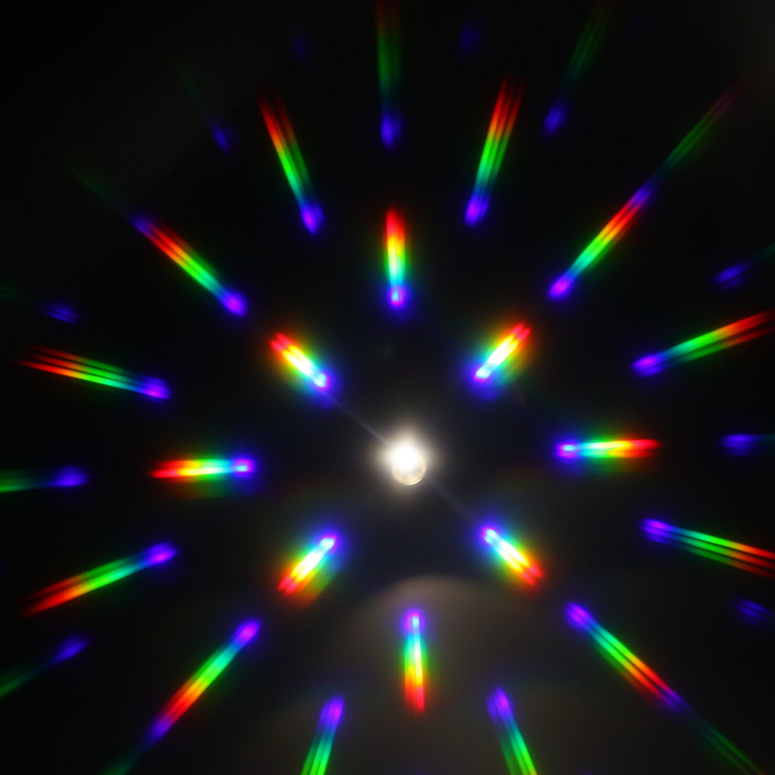 Prism Diffraction Flip Up Fireworks Glasses - grinderPUNCH