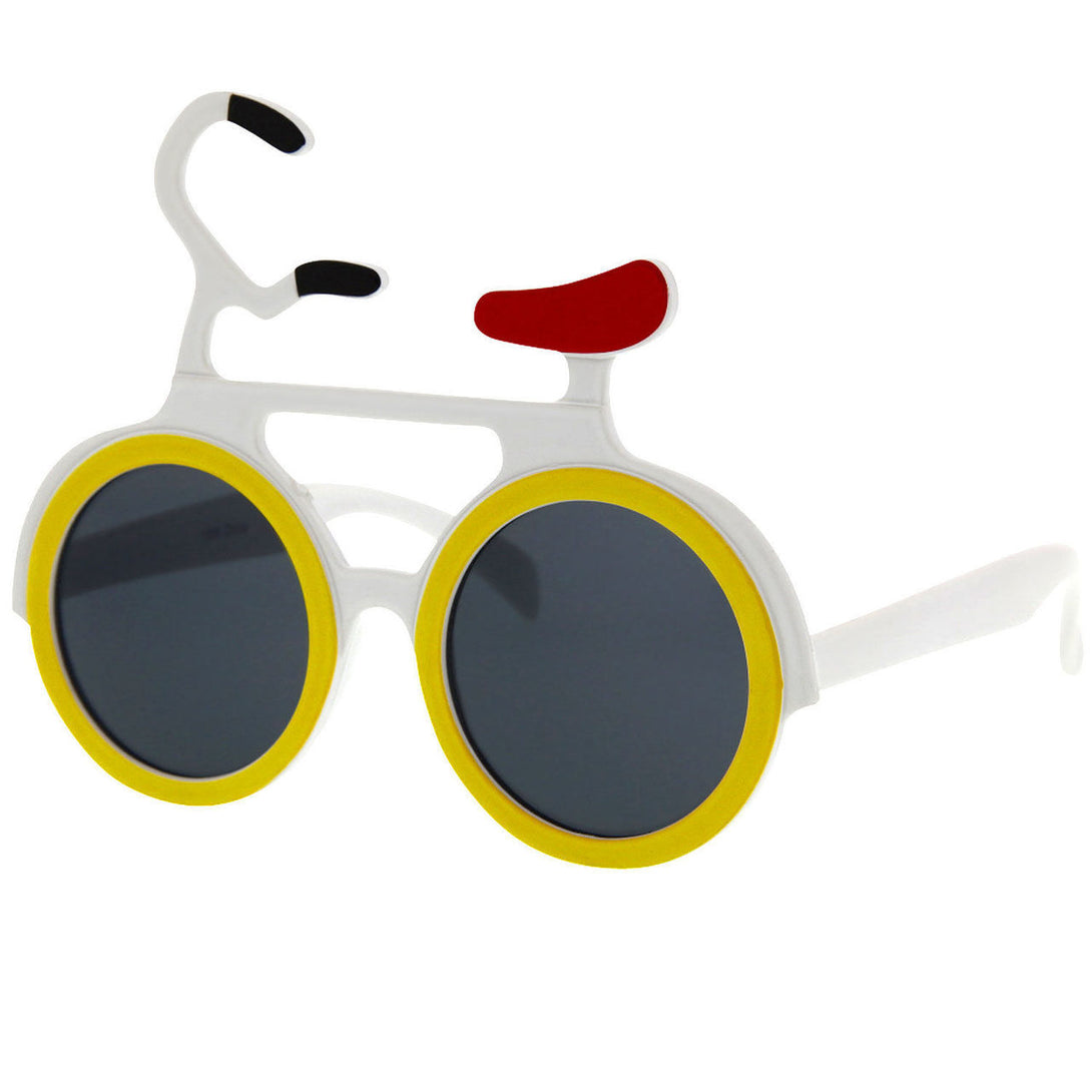 Bicycle Shaped Party Novelty Costume Sunglasses - grinderPUNCH